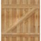 Ekena Millwork Joined Board-n-Batten Shutters w/Z-Bar, Rough Sawn Western Red Cedar, 32 1/4W x 34H, PR RBJ06Z32X034RWR - alternate 3